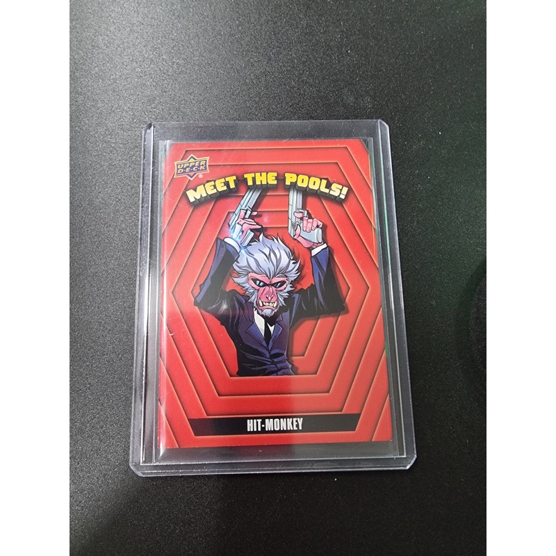 2018 UPPER DECK MARVEL DEADPOOL MEET THE POOLS! MTP15 HIT-MONKEY