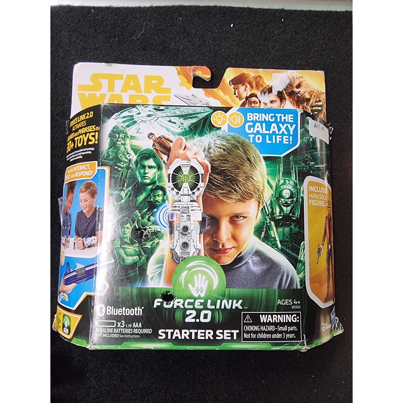 Star Wars Force Link 2.0 Starter Set includes Han Solo Action Figure Wearable S1