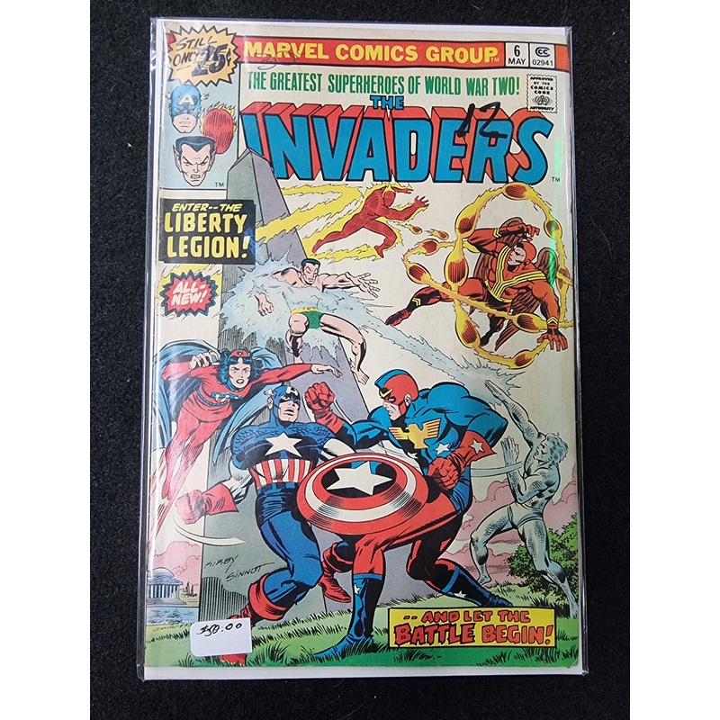 The Invaders #6 [Marvel,1976] 1st Appearance of Liberty Legion