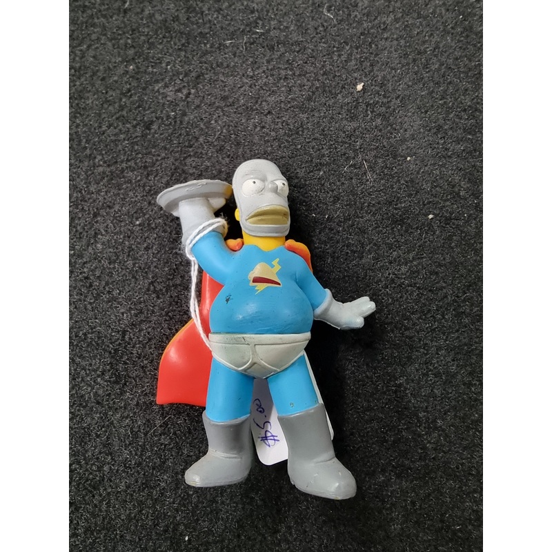THE SIMPSONS Homer Simpson Pie Man Action Figure (2006) 10cm/4 FOX GROENING