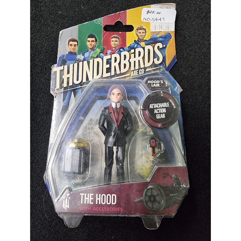THUNDERBIRDS THE HOOD ACTION FIGURE