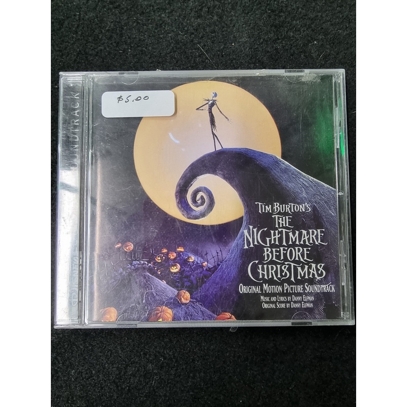 TIM BURTON’S THE NIGHTMARE BEFORE CHRISTMAS SOUNDTRACK