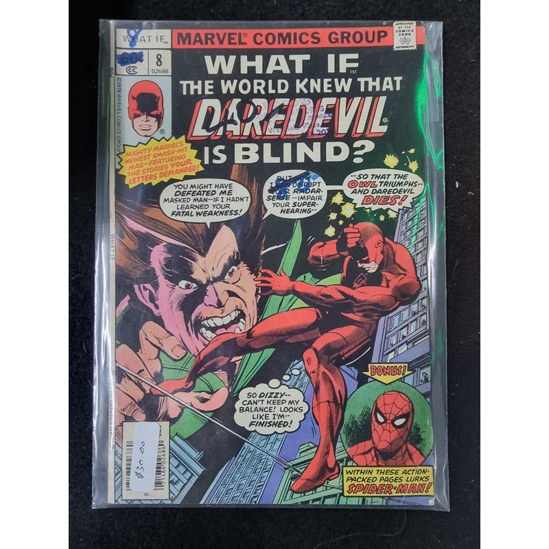 What If…? #8 w/ Daredevil – (Marvel, 1978)