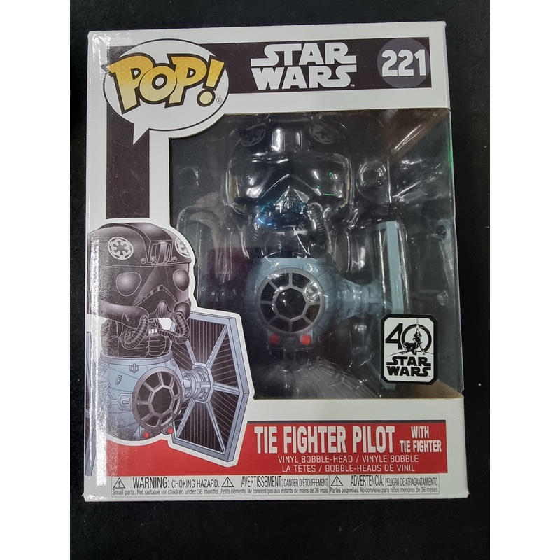 Star Wars Pop Vinyl – Tie Fighter Pilot with Tie Fighter #221