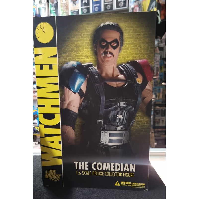 Watchmen – Comedian 1:6 Scale Figure – Sealed- DC Comics.