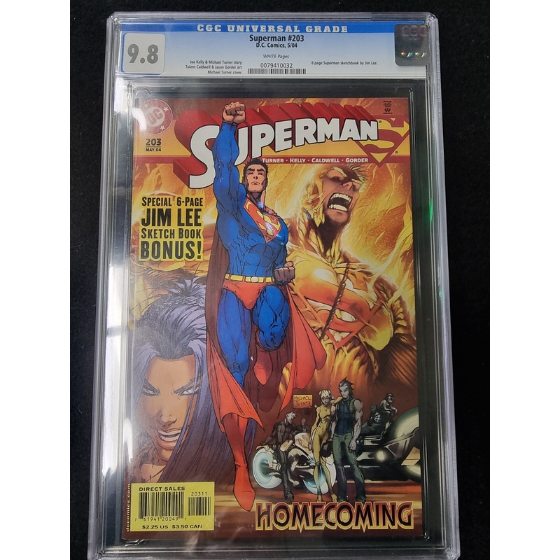 2004 Superman #203 – CGC Graded 9.8