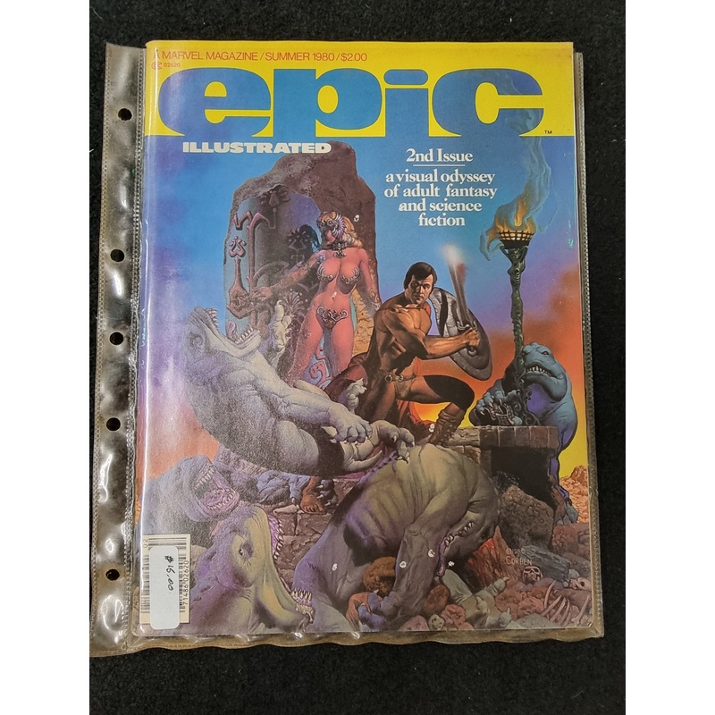 A MARVEL MAGAZINE/ SUMMER 1980 EPIC ILLUSTRATED 2ND ISSUE