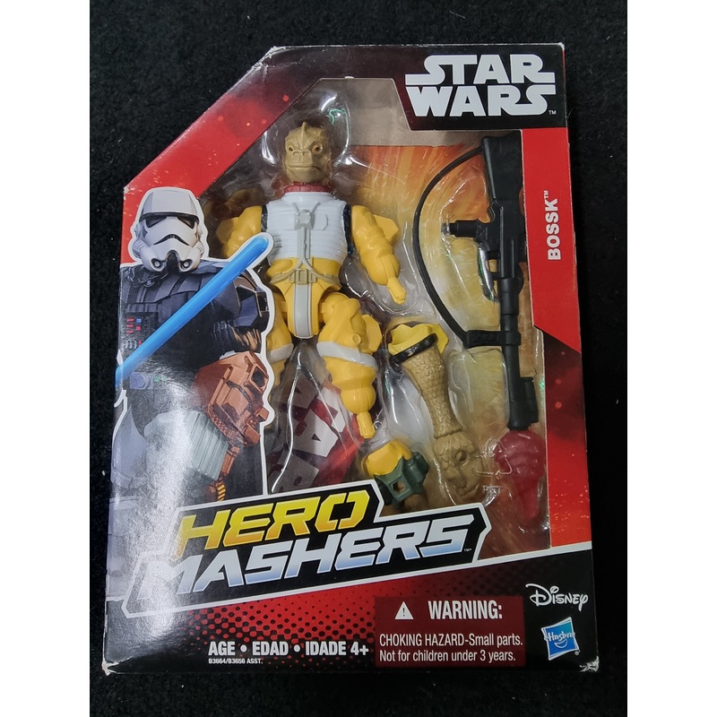 STAR WARS HERO MASHERS BOSSK FIGURE