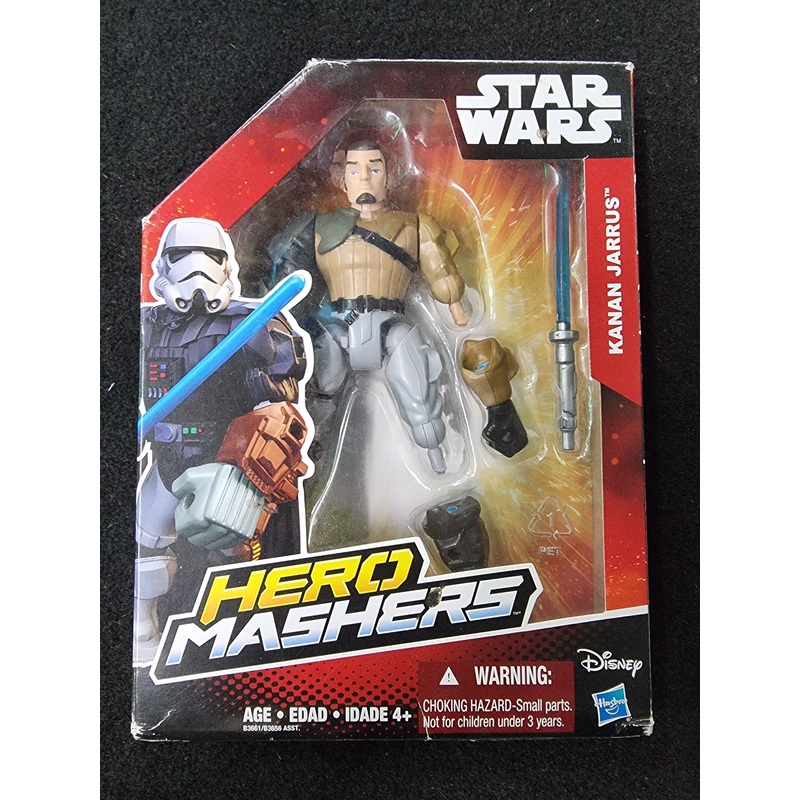 STAR WARS HERO MASHERS KANAN JARRUS FIGURE