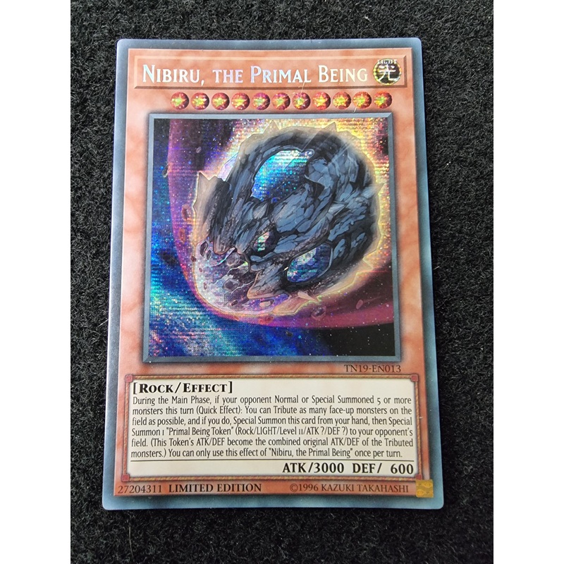 Yu-Gi-Oh! Nibiru, the Primal Being MP22-EN261 Ultra Rare 1st Edition NM b2/