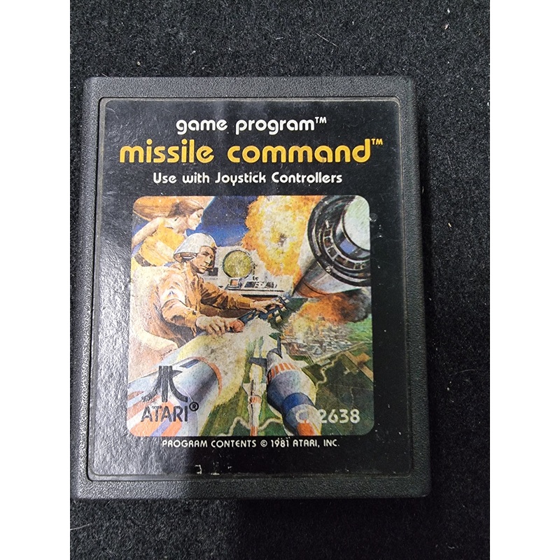 ATARI GAME PROGRAM ATARI MISSILE COMMAND