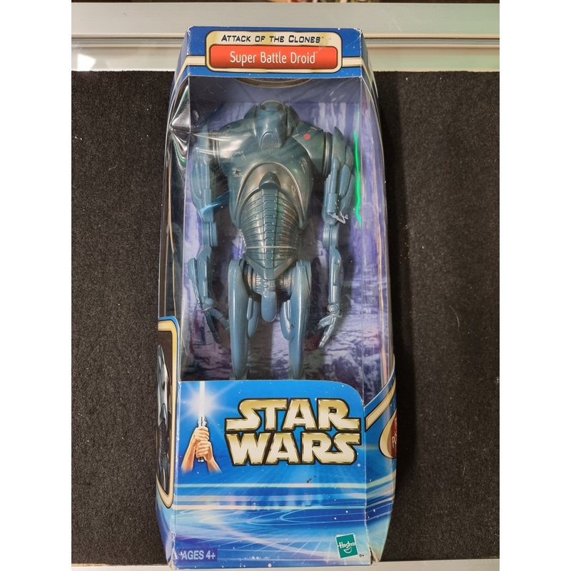 STAR WARS ATTACK OF THE CLONES SUPER BATTLE DROID