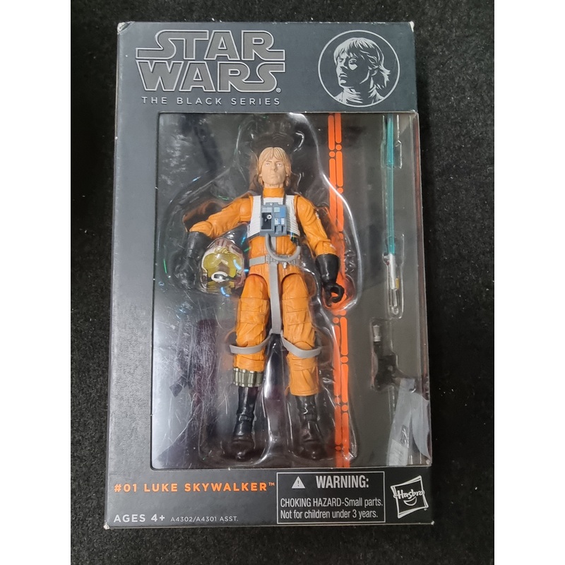 STAR WARS THE BLACK SERIES LUKE SKYWALKER #01