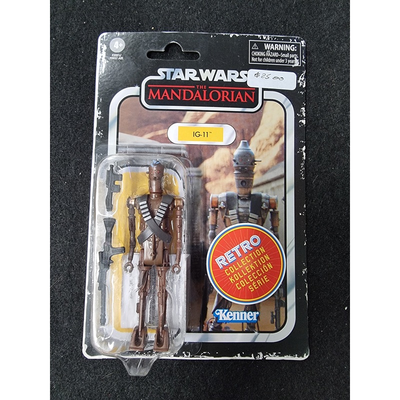 STAR WARS THE MANDALORIAN IG-11 KENNER FIGURE