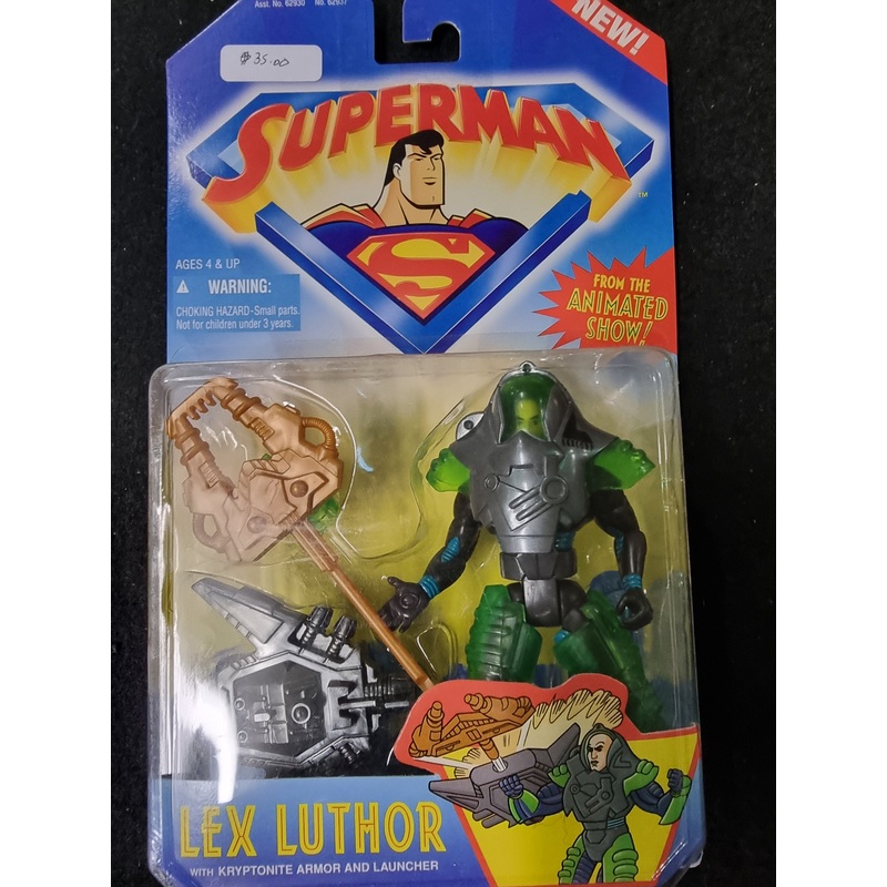 SUPERMAN FROM THE ANIMATED SHOW  LEX LUTHOR