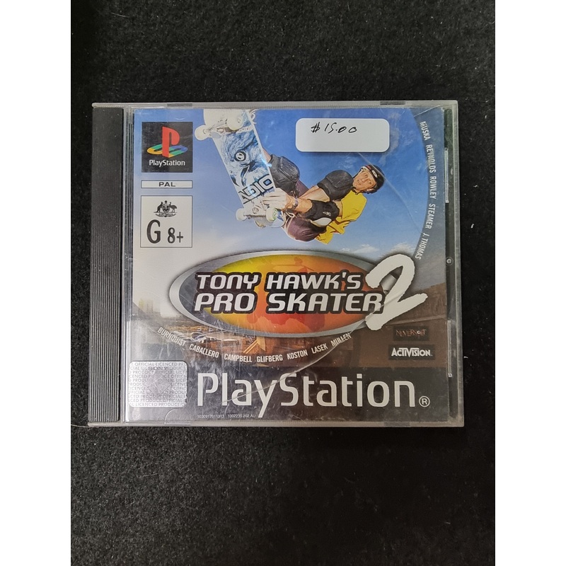 TONY HAWKE’S PRO SKATER 2 PLAYSTATION