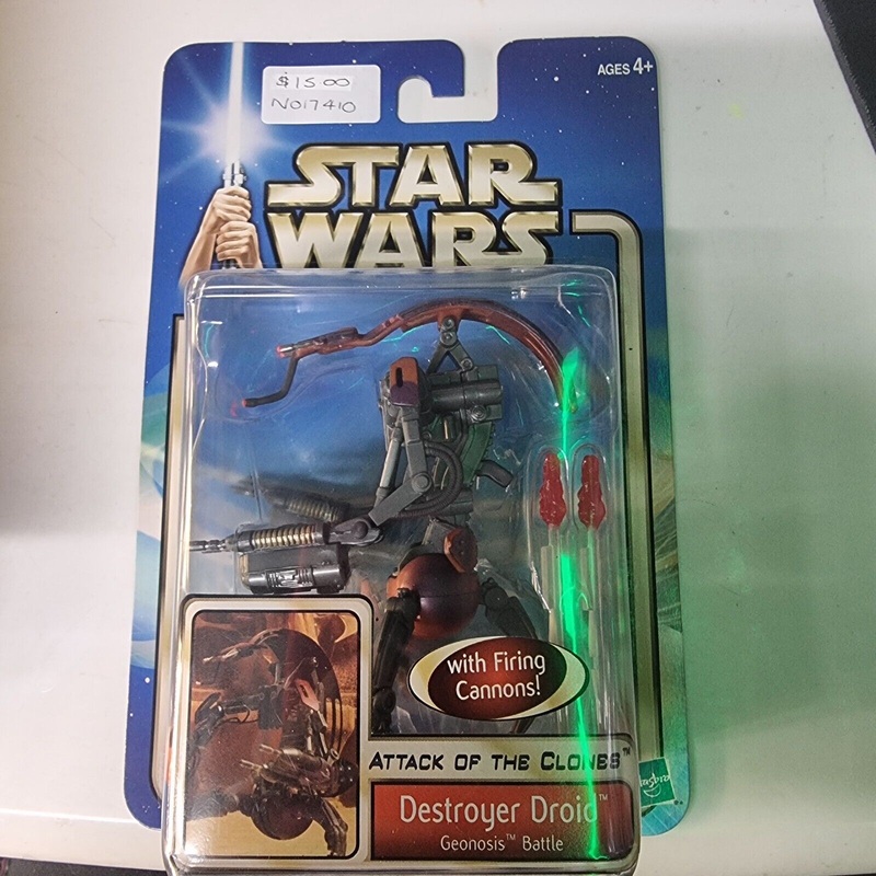 Star Wars Attack of the Clones Destoryer Droid Figure