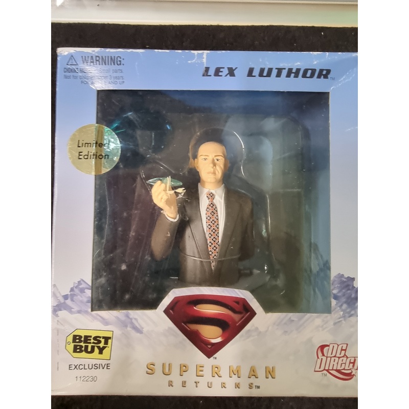 SUPERMAN RETURNS  LEX LUTHOR LIMITED EDITION BUST
