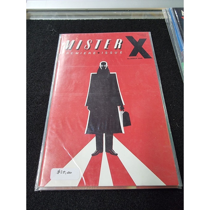 Vortex Comics MISTER X Premiere Issue #1 June 1984