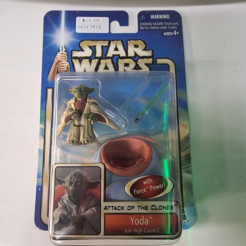 Yoda: Jedi High Council – Star Wars: ATTACK OF THE CLONES (2002) – Action Figure
