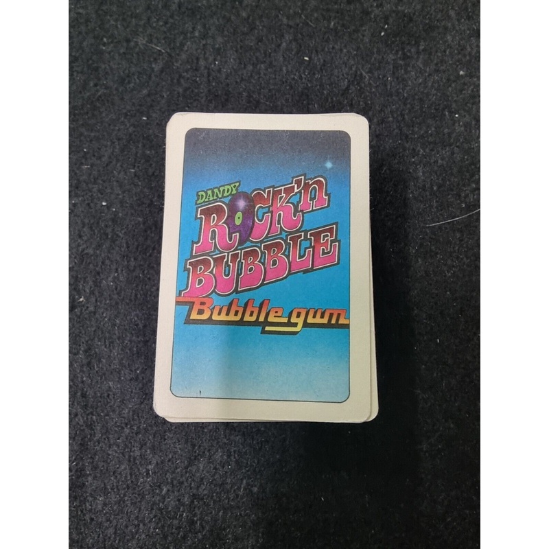 1986 Dandy ROCK’N BUBBLE  Mixed Card Lot