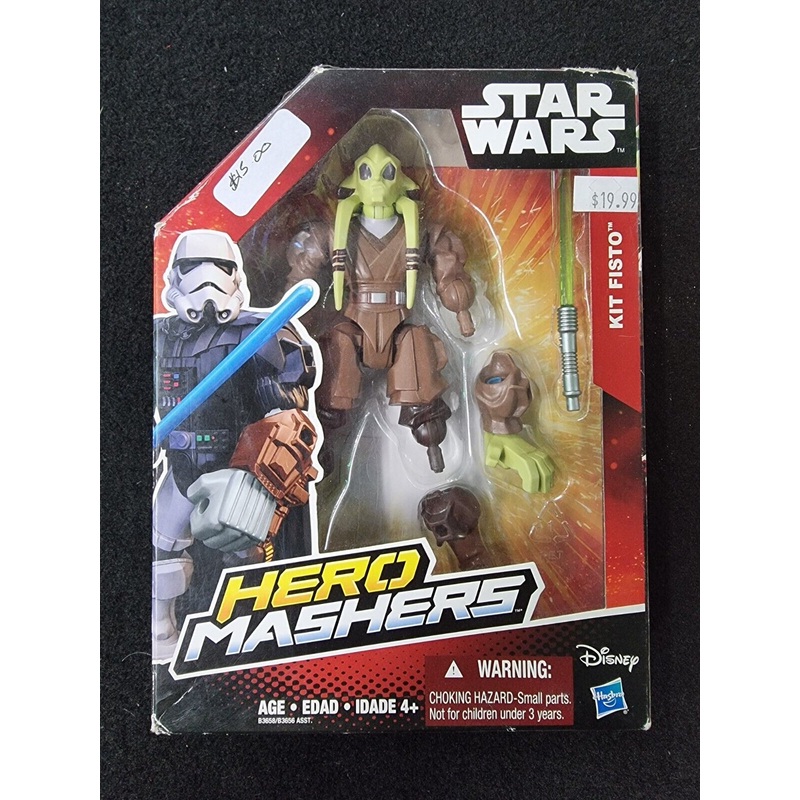 2015 Disney Star Wars Hero Mashers Kit Fisto Action Figure