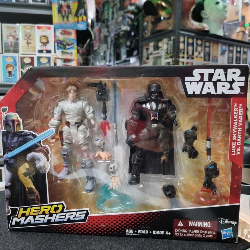 Star Wars Luke Skywalker Vs Darth Vader Hero Mashers Battle Pack 2015