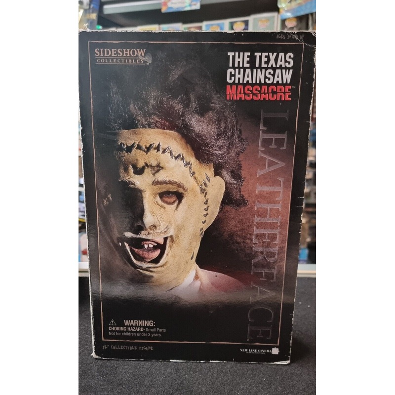 Texas Chainsaw Massacre Sideshow Figure Collectible 12 Leatherface NIB TCM 1974