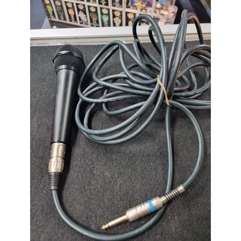 Vintage Microphone Radio Shack Uni Directional Dynamic w Lead