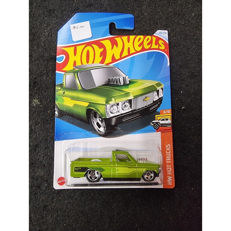 2024 Hot Wheels Custom 1972 Chevy Luv 118/250 HW Hot Trucks 6/10 Green