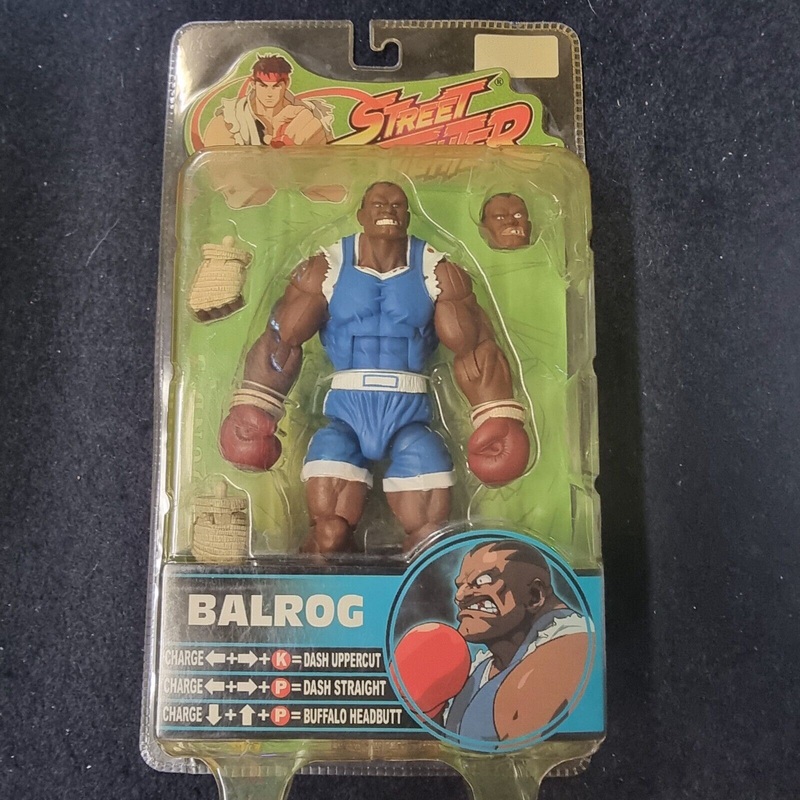 Balrog Street Fighter Round 3 2005 Capcom Sota Toys Action Figure NEW SEALED