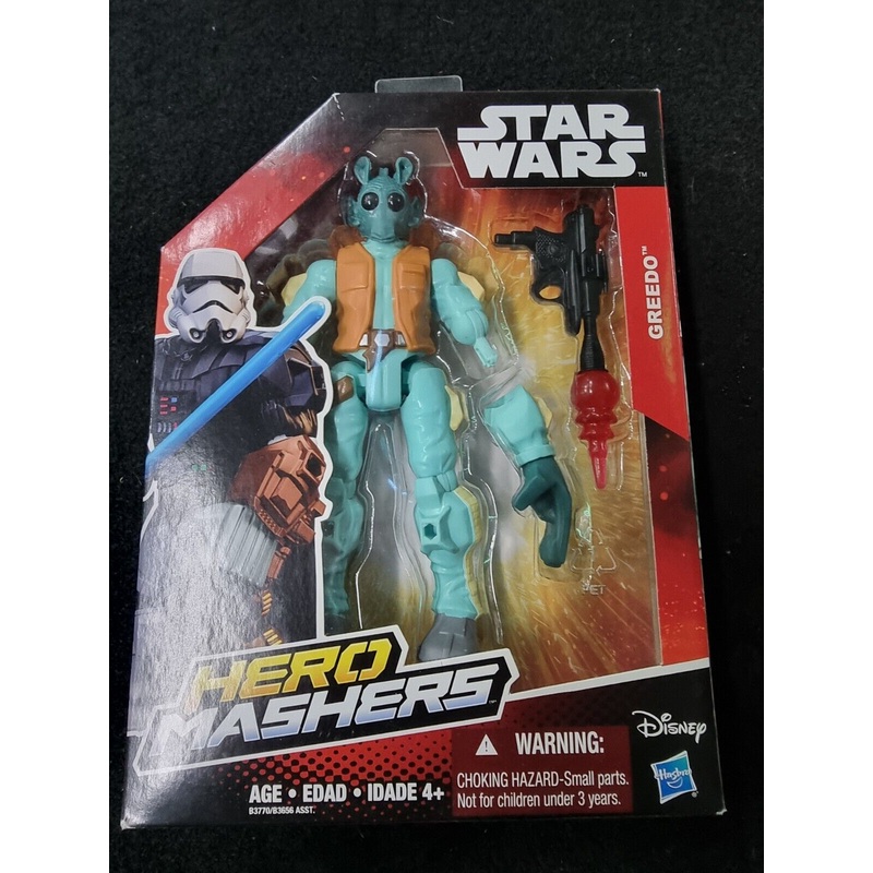 STAR WARS HERO MASHERS GREDO SET AGES 4+