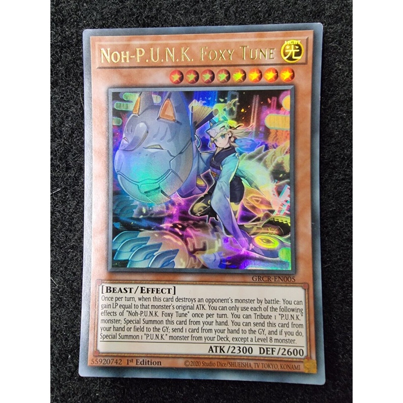 Yugioh DBGC-JP005 Noh P.U.N.K. Foxy Tune – Super Rare