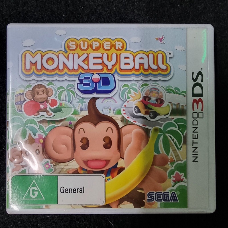 Super Monkey Ball 3D Nintendo 3DS 2DS Game