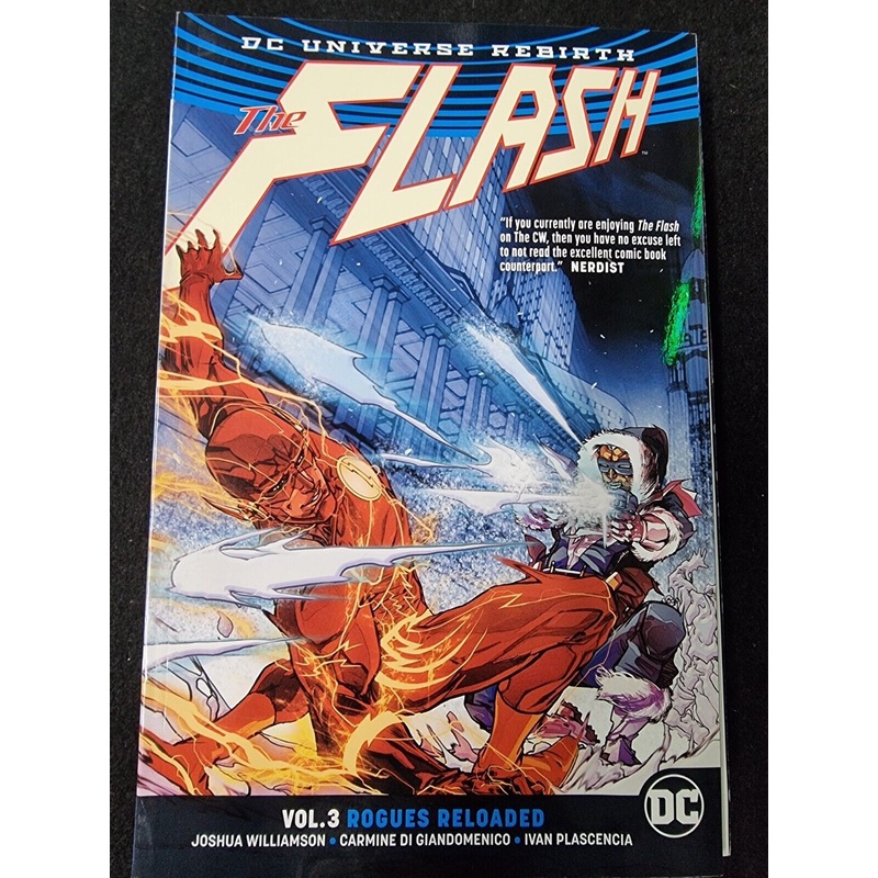 The Flash Vol 3 Rogues Reloaded Rebirth Softcover Graphic Novel DC Comics 2017