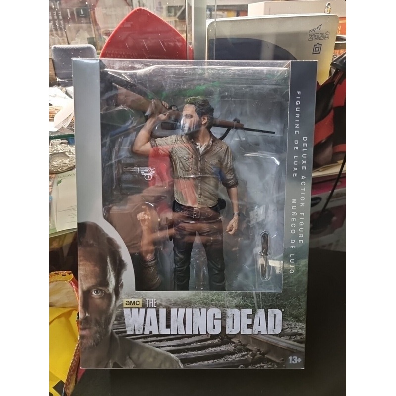 AMC The Walking Dead, RICK GRIMES Series 6  10 Deluxe Action Figure, McFarlane