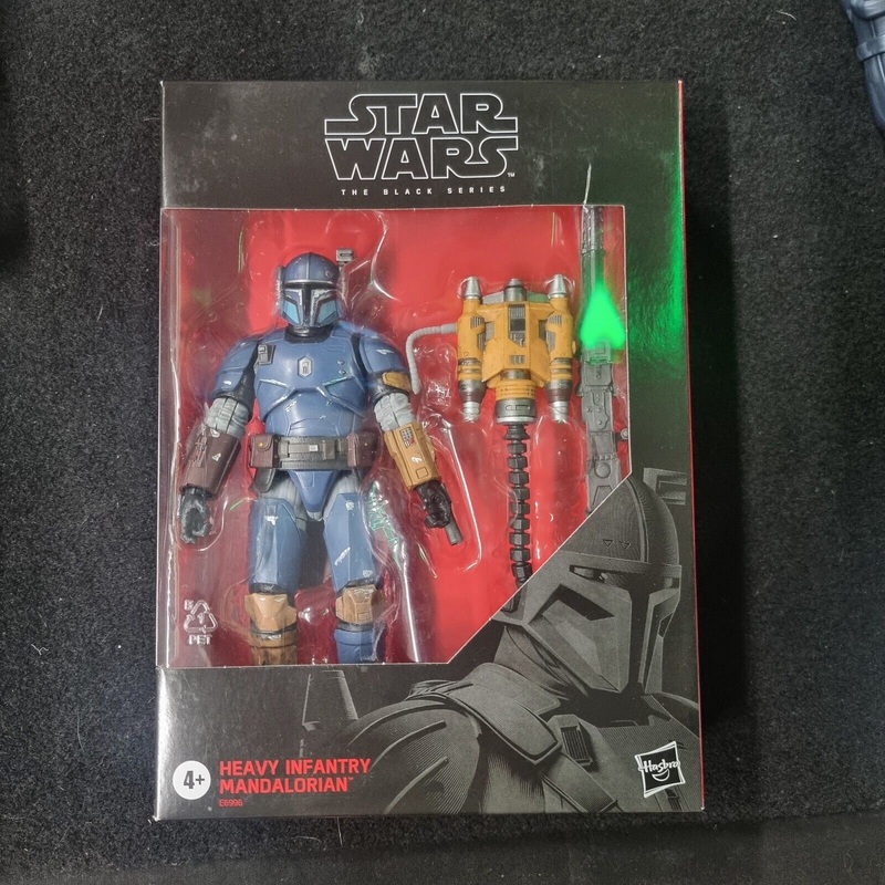 Star Wars Black Series Mandalorian Heavy Infantry Action Figure Paz Vizsla New
