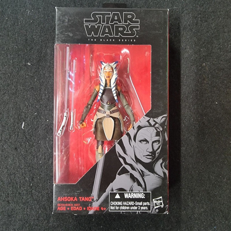 Star Wars: The Black Series #20 AHSOKA TANO 2016 Rebels Clone Wars Original Red
