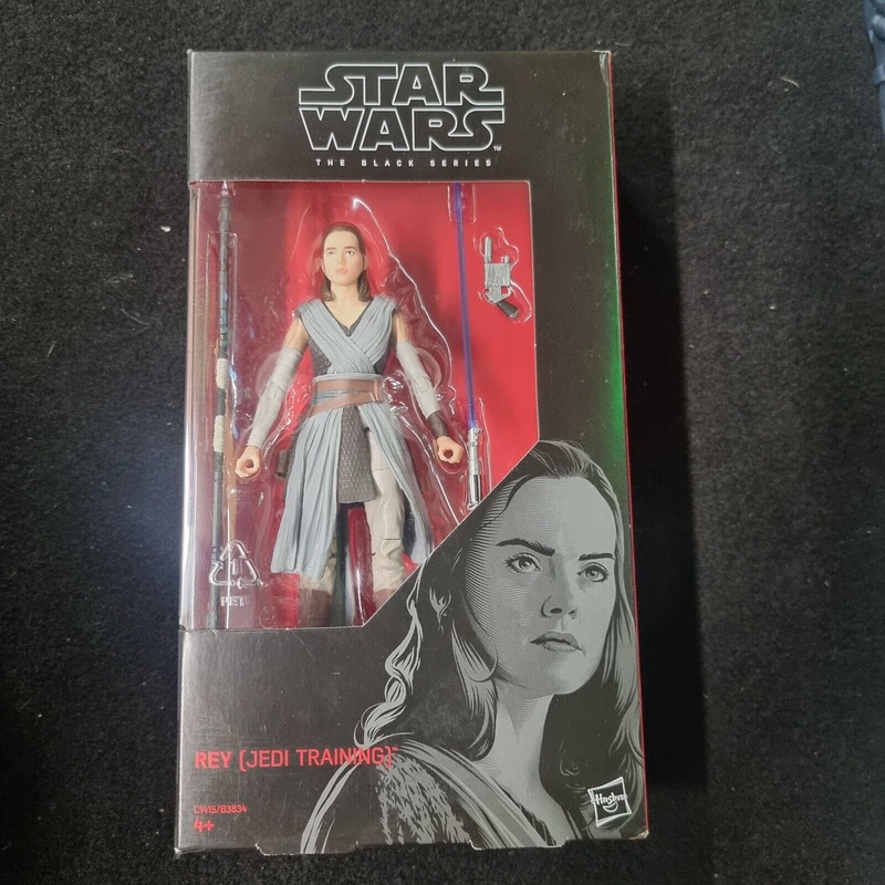 Star Wars The Black Series Rey (Jedi Training) 6 Action Figure Hasbro