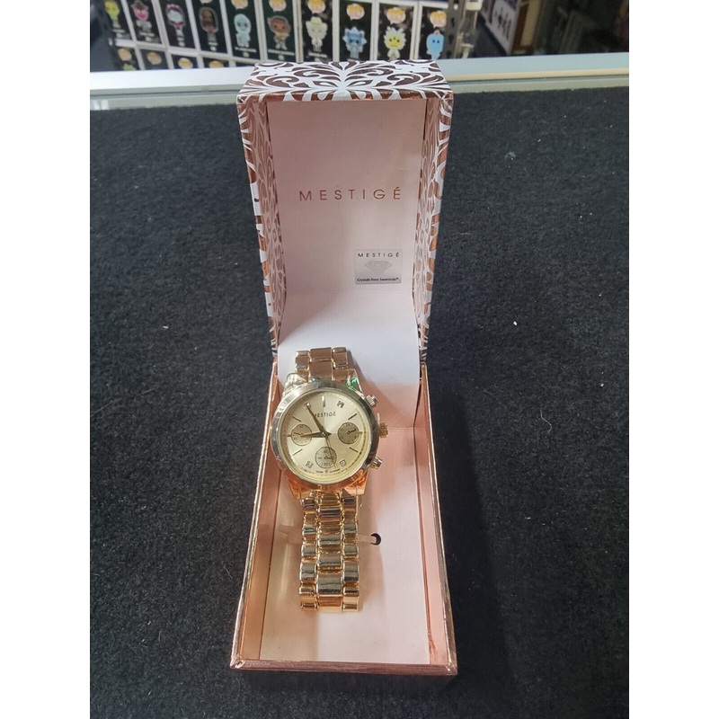 Stylish Ladies Gold watch by Mestige Australia