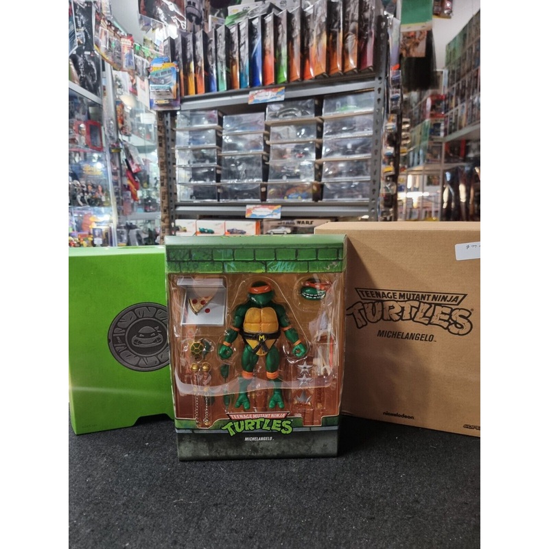 TMNT: Michaelangelo Action Figure (2021) Super7