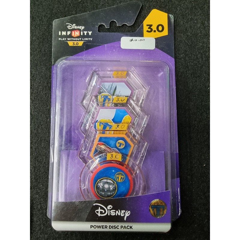 Tomorrowland Disney Infinity 3.0 Power Disc 4-Pack  Sealed