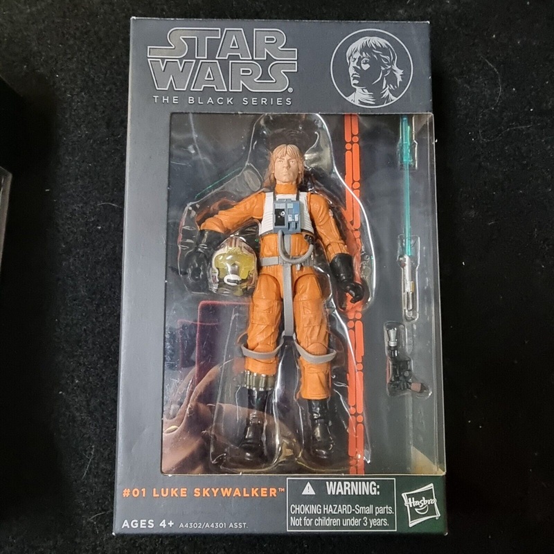 Star Wars The Black Series LUKE SKYWALKER X-WING PILOT #01 6 Action Figure 2013
