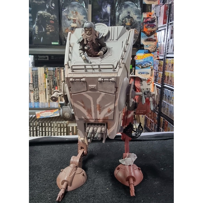 Star Wars Vintage Collection Mandalorian AT-ST Klatooinian Raider Kenner used