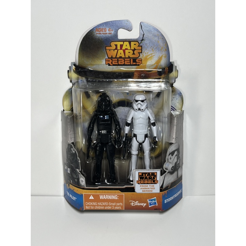 The Pilot & Stormtooper Star Wars Rebels 3.75 2 Pack