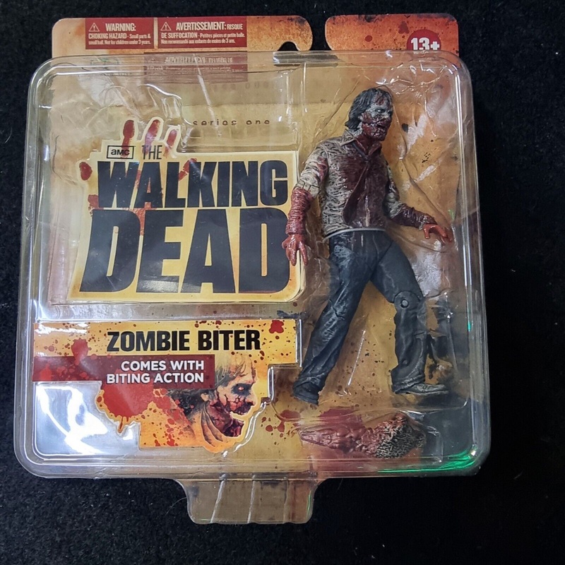 The Walking Dead Series 1 Zombie Biter 5 Action Figure McFarlane New