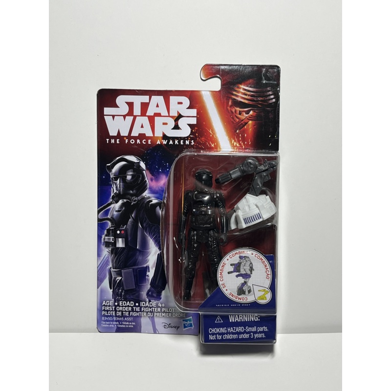 Tie Fighter Pilot First Order Star Wars The Force Awakens 3.75 Action Figure