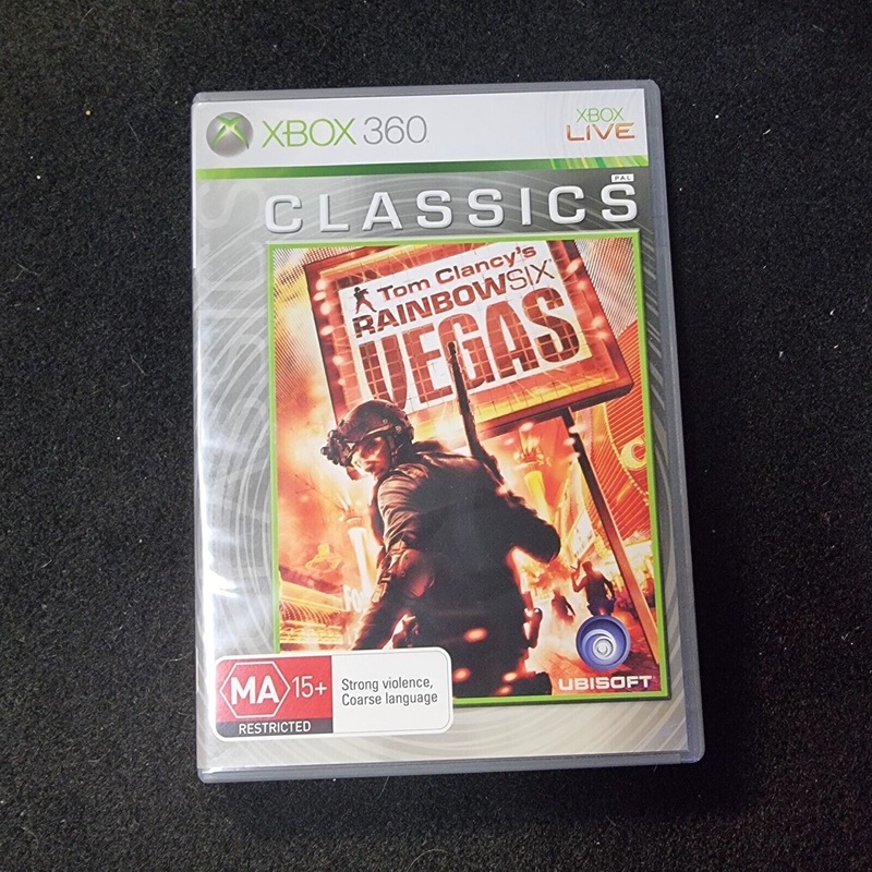 Tom Clancy’s Rainbow Six Vegas – Xbox 360 – Complete with Manual
