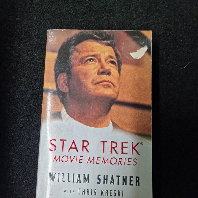 STAR TREK Movie Memories By William Shatner (1996) Paperback