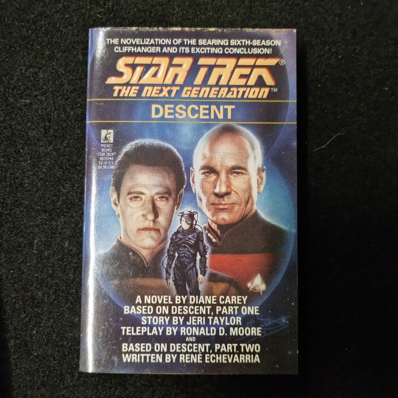Star Trek: The Next Generation Ser.: Descent by Diane L. Carey (1993, Mass…